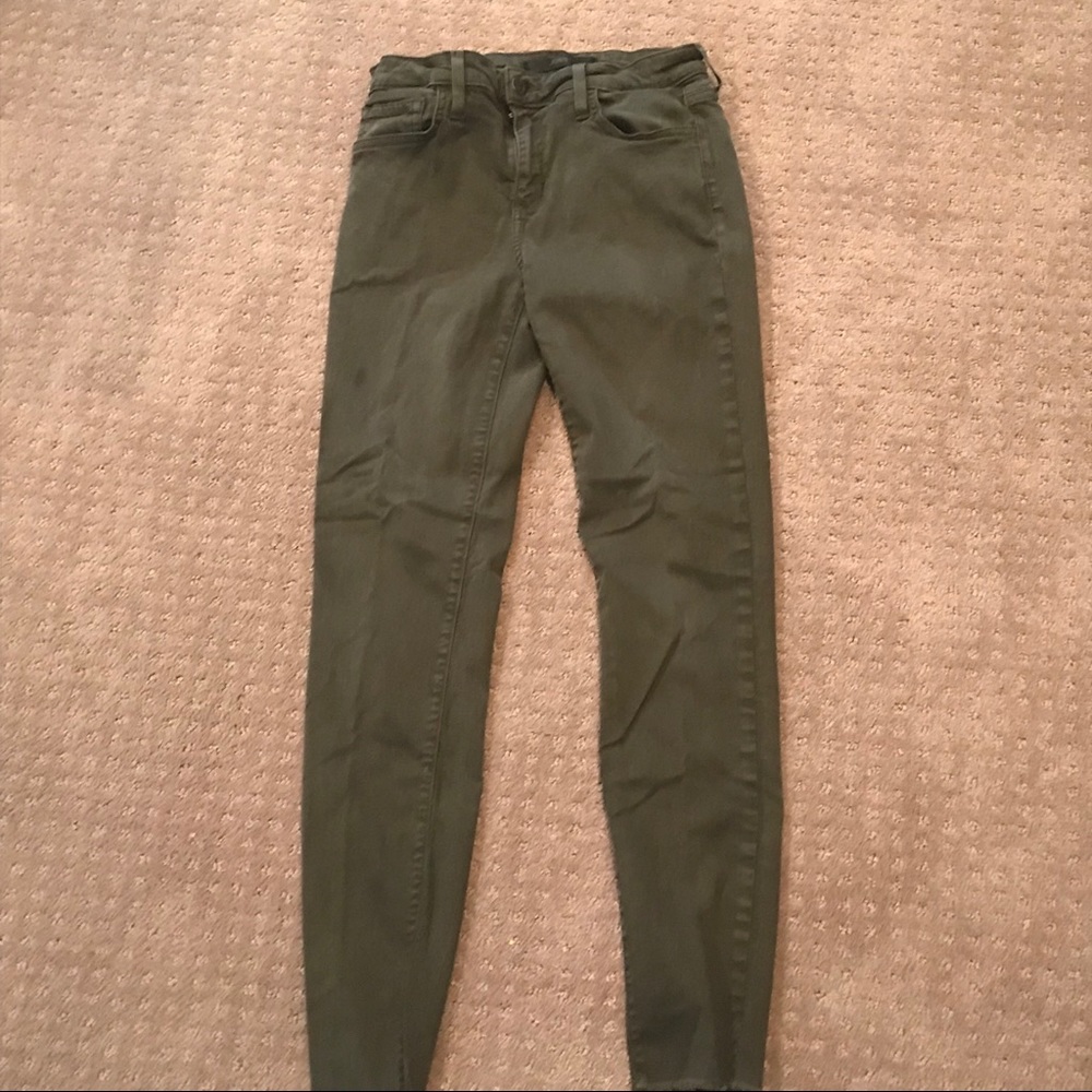 Joe’s Jeans brand green pants size 27